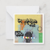 Carte de note de collage de couleur aveugle (Devant)