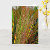 Carte de note de collection de chute (Fleur jaune)