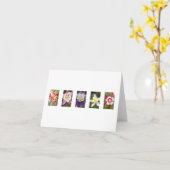 Carte de note de Columbine (Fleur jaune)