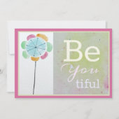 Carte de note de confirmation (Devant)