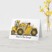 Carte de note de construction de l'aire de réparti (Fleur jaune)