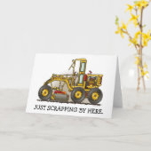 Carte de note de construction de l'échelle routièr (Fleur jaune)