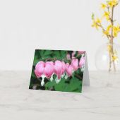 Carte de note de défenseur de la veuve et de (Fleur jaune)