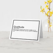 Carte de note de définition de la gravité (Fleur jaune)