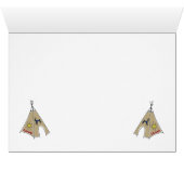 Carte de note de deux Indiens (Intérieur Horizontal (Bas))