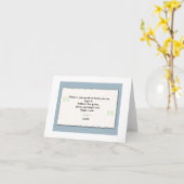 Carte de note de devis Inspiration - Papier déchir (Fleur jaune)