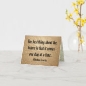 Carte de note de devis journalière (Fleur jaune)