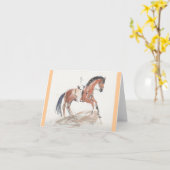 Carte de note de dressage (Fleur jaune)