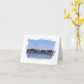 Carte de note de fantaisie (Fleur jaune)