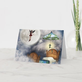 Carte de note de fée de dent