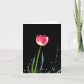 Carte de note de fin de printemps (Devant)