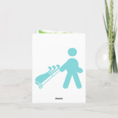 Carte de note de golf (Dos)