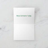 Carte de note de grâce (Intérieur)