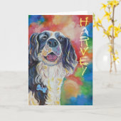 Carte de note de Harvey (Fleur jaune)