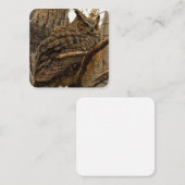 Carte de note de hibou (Devant / Derrière)