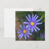 Carte de note de jardin anglais (Devant / Derrière)