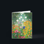 Carte de note de jardin d'agrément de Gustav Klimt<br><div class="desc">Carte de note de jardin d'agrément de Gustav Klimt. Peinture à l'huile sur la toile à partir de 1907. Accompli pendant sa phase d'or, le jardin d'agrément est l'une des peintures de paysage les plus célèbres de Klimt. L'éclat de couleurs d'été en avant dans ce travail avec un beau mélange...</div>