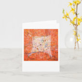 Carte de note de JENNIFER (Fleur jaune)