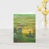 Carte de note de jour Windy (Fleur jaune)