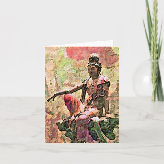 Carte de note de Kwan Yin (Devant)