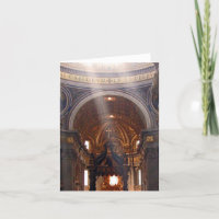 Carte de note de la basilique de St Peter