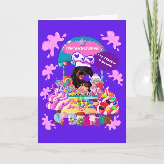 Carte de note de la boutique Lollipop & Candy (Devant)