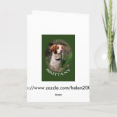 Carte de note de la Bretagne (Dos)