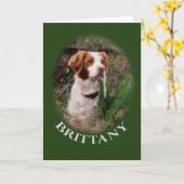 Carte de note de la Bretagne (Fleur jaune)