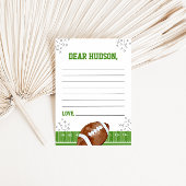 Carte de note de la capsule de l'heure d'anniversa