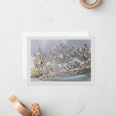 Carte de note de la couronne Pageant (Devant/Arrière en situation)