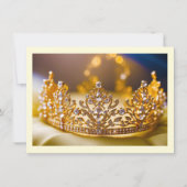 Carte de note de la couronne Pageant (Devant)