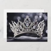 Carte de note de la couronne Pageant (Devant / Derrière)