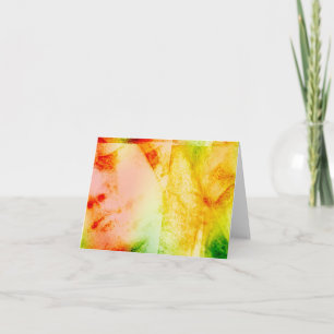 Carte de note de la face de la statue Angélique vi