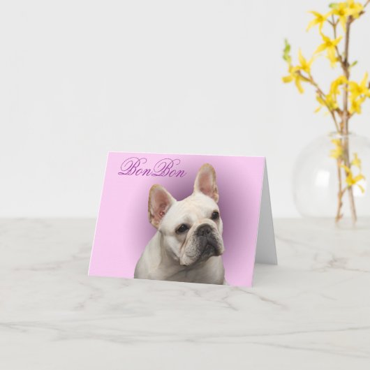 Carte de note de la fève BISS GCH de fève (Fleur jaune)