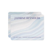 Carte de note de la géode du marbre cool (Devant/Arrière en situation)