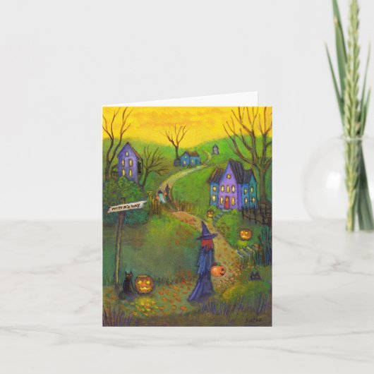 Carte de note de la manière de la sorcière (Devant)