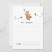 Carte de note de la première capsule du jour de l' (Devant)