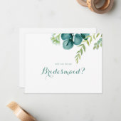 Carte de note de la proposition d'Eucalyptus vinta (Devant/Arrière en situation)