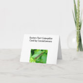 Carte de note de la Tente orientale (Dos)