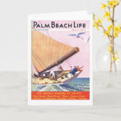 Carte de note de la vie #15 de Palm Beach (Fleur jaune)