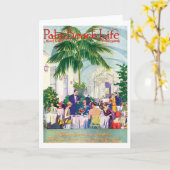 Carte de note de la vie #16 de Palm Beach (Fleur jaune)