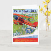 Carte de note de la vie #1 de Palm Beach (Fleur jaune)