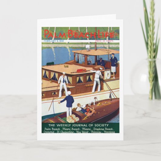 Carte de note de la vie #6 de Palm Beach (Devant)