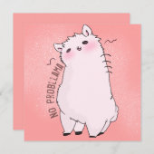 Carte de note de lama (Devant / Derrière)