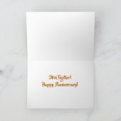 Carte de note de l'Arbre de Vie avec Colombes (Intérieur)