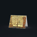 Carte de note de l'arbre de vie Gustav Klimt<br><div class="desc">Carte de note de Gustav Klimt Tree of Life. Un tableau symbolique de la phase dorée de Gustav Klimt achevé en 1909. Un grand cadeau pour les amateurs d'art nouveau,  Gustav Klimt,  et de peinture symbolique.</div>