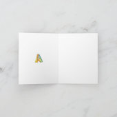 Carte de note de l'artiste (Intérieur)