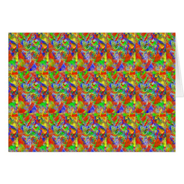 Carte de note de l'artiste (Devant Horizontal)