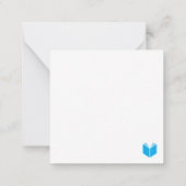 Carte de note de l'auteur du livre (Dos)