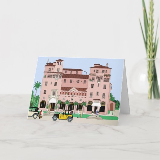 Carte de note de l'hôtel John Ringling (Devant)